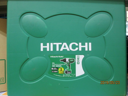 値下げしました✨未使用品　日立　インパクトレンチ　WR18DSHL(2LYPK)