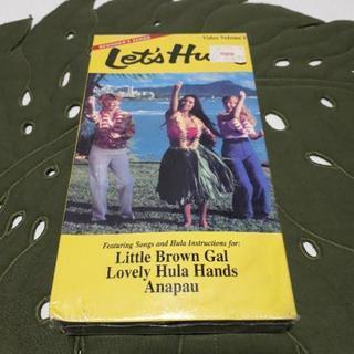 Let's Hula♥フラダンスVHSビデオテープ