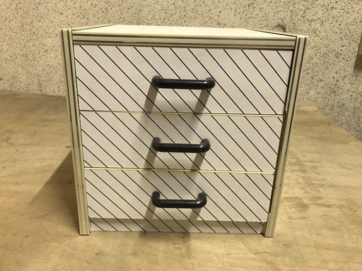 木製 3段収納ボックス 小物入れ 幅30cm 奥行30cm 高さ30cm とも 鴻池新田の収納家具 収納 ケース の中古あげます 譲ります ジモティーで不用品の処分