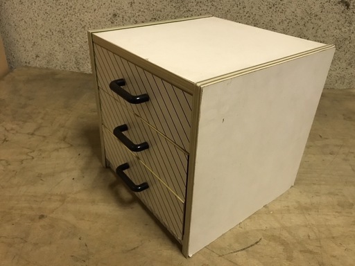 木製 3段収納ボックス 小物入れ 幅30cm 奥行30cm 高さ30cm とも 鴻池新田の収納家具 収納 ケース の中古あげます 譲ります ジモティーで不用品の処分