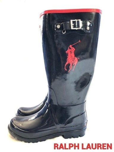 ラルフローレン　新品　レインブーツ