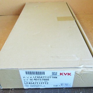 ☆KVK LFA547T12TT2 LFA547T12TTKN シングルレバー式シャワー水栓 台付シングル13◆シングル湯水混合水栓
