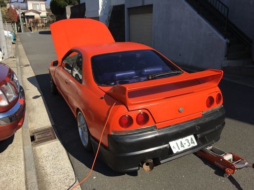 即ドリ スカイラインecr33後期 Mt平成9年式車検残有gt Rルック ちき 北久里浜のスカイラインの中古車 ジモティー