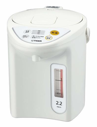 新品　タイガー 魔法瓶 マイコン 電気 ポット 2.2L ホワイト PDR-G221-W Tiger