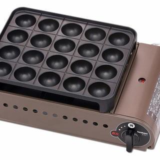 新品　Iwatani カセットガスたこ焼器 スーパー炎たこ(えん...