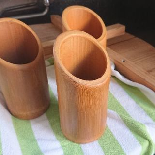 竹の箸入れ3個