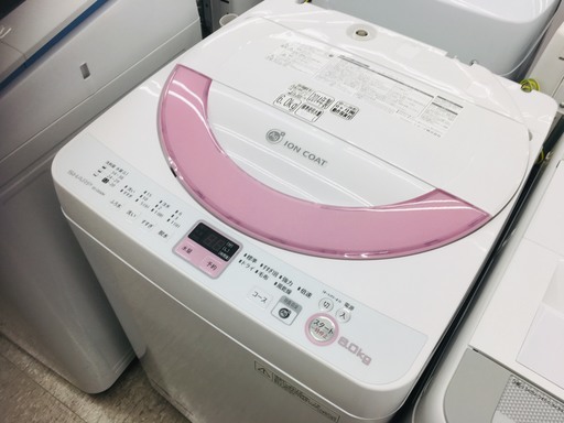 SHARP　全自動洗濯機　ES-GE60N-P