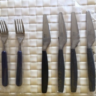 新品カトラリー IKEAナイフとフォーク(メーカー不明)