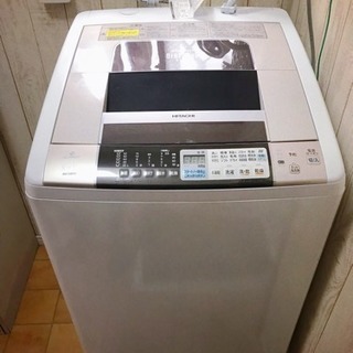 日立 乾燥機能付 全自動洗濯機 2012年製ビートウォッシュ［BW-D8MV