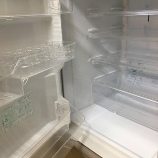 2013年製 SHARP シャープ どっちもドア 350L冷蔵庫 日本製 SJ-WA35X-S