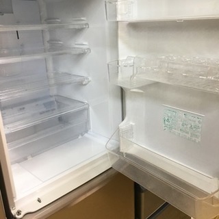 2013年製 SHARP シャープ どっちもドア 350L冷蔵庫 日本製 SJ-WA35X-S