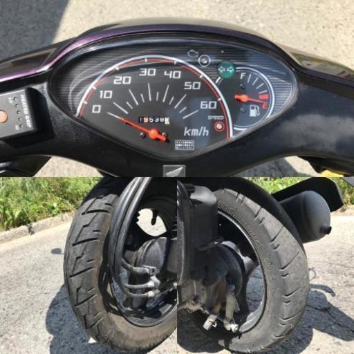 兵庫☆大阪 ディオ Dio AF68 FI グリップヒーター付き