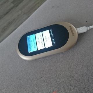 ※取引終了※最新ポケトーク ゴールド SIM残あり