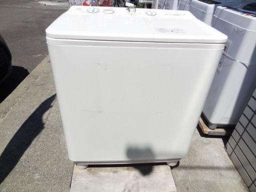 【恵庭発】AQUA　二槽式洗濯機　4.5Kg洗濯機　１５年製