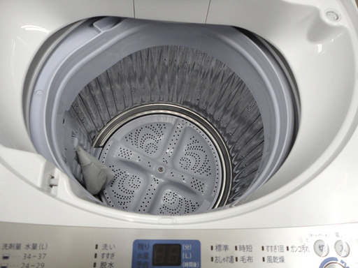 2016年製 5.5kg 全自動洗濯機 シャープ ES-GE55R 札幌市 白石区