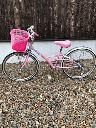 引き取り限定ブリヂストン 自転車 女の子 22インチ