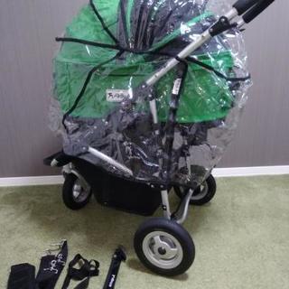 AirBuggy エアバギー ドーム2  スタンダードモデル  M  レインカバー付き　ペットカート