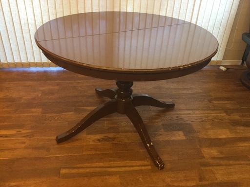 無料 差しあげます Ikea イケア ラウンド エクステンション テーブル 取りに来ていただける方 とうごう 茅ヶ崎のテーブル ダイニングテーブル の中古あげます 譲ります ジモティーで不用品の処分