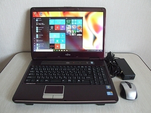 高速SSD240GB搭載　FMV-BIBLO NF/G50 ノートパソコン　10