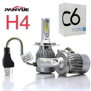 H4 LED ヘッドライト hi/ro 新品 2個