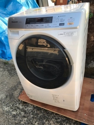 ☆取引中☆ パナソニック プチドラム ドラム式洗濯乾燥機 左開き ななめドラム NA-VD110L-W ホワイト 洗濯・脱水6.0kg 乾燥3kg 2013年製