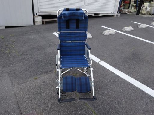 【モノ市場 東海店】日進医療器　リクライニング式介助用車いす　NA-118B