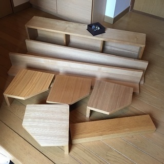 無印良品 MUJI 壁に付けられる家具 8点