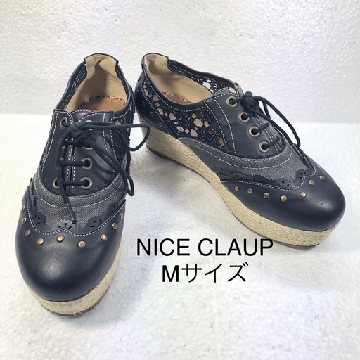Nice Claup ナイスクラップ レディース厚底シューズ23 23 5cm スーパーハンディマン 上新庄の靴 ローファー の中古あげます 譲ります ジモティーで不用品の処分