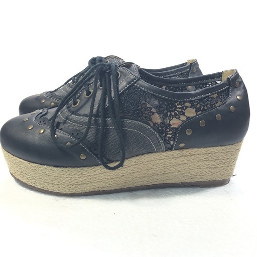 Nice Claup ナイスクラップ レディース厚底シューズ23 23 5cm スーパーハンディマン 上新庄の靴 ローファー の中古あげます 譲ります ジモティーで不用品の処分