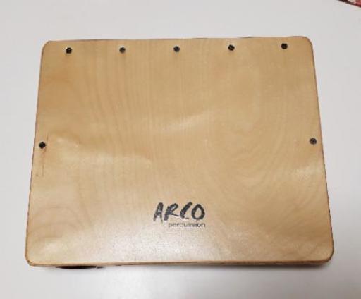 【楽器】【中古】小さい カホン(専用ピックアップ付き) ARCO PC12P