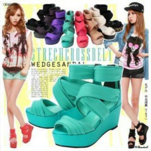 夢展望クロスベルトウエッジソールサンダル ギャル みぃさま 暫く休止 網走の靴 サンダル の中古あげます 譲ります ジモティーで不用品の処分