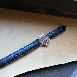 レア！●1950年代●ブライトリング/BREITLING/エンジ色文字盤動作良好アンティーク レア！○1950年代○ブライトリング/BREITLING/エンジ色文字盤動作良好