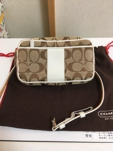 新品同様 コーチ ウエストポーチ ボディバック