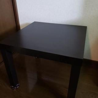 【中古・美品】イケア　IKEA　机　テーブル　茶色