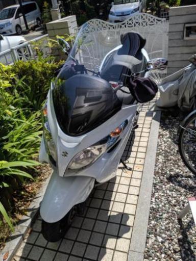 スカイウェイブ400S白色　ABS付き2017年式