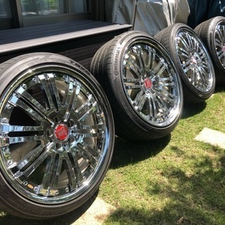 値下げ WORK REZAX 20インチアルミホイール4本