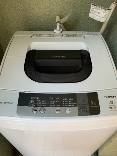 洗濯機 5kg 2016年製 NW-5WR