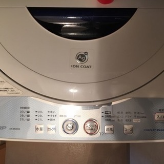 SHARP　ES-BG554-A　洗濯機　5.5kg　2009年製  