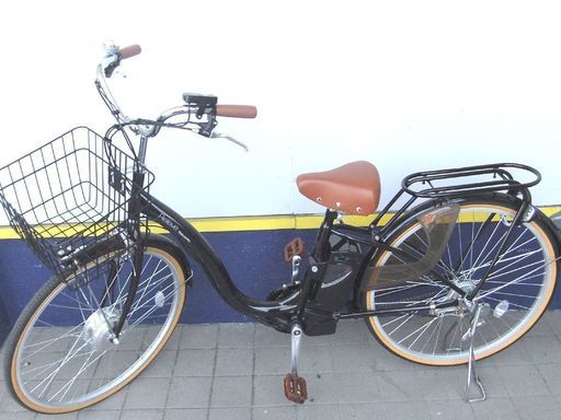 安心の一年間返金保証！京の洛スクの26インチ電動アシスト自転車です。