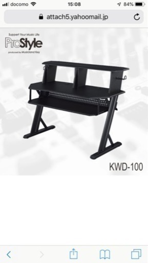 DAW,DTMユーザーへ！ DTMシステムデスク（リメイクシートver.）