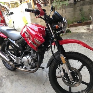 ヤマハ純正yb125sp 新品タンク赤希少ybr