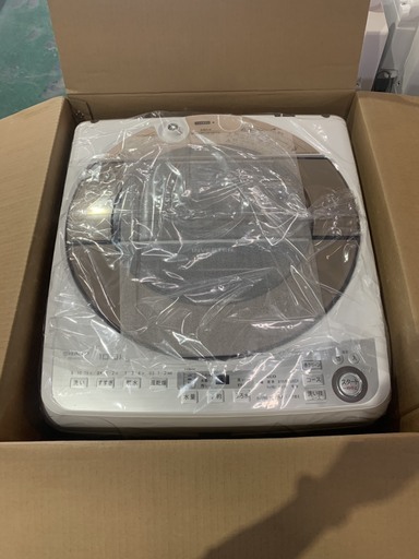 【新品】　SHARP2019年製　10kg　洗濯機