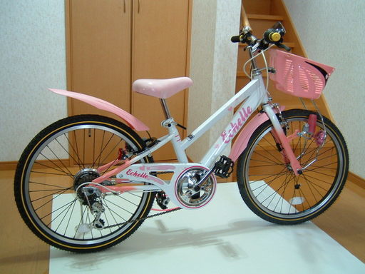 ほぼ新車！点検整備済み！２２インチマウンテンバイク■女の子ピンク自転車