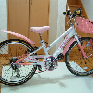 ほぼ新車！点検整備済み！２２インチマウンテンバイク■女の子ピンク自転車