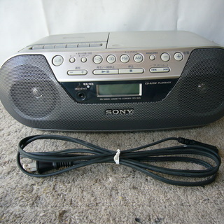 ★SONY  DFD－S05　　カセットラジオ　　中古