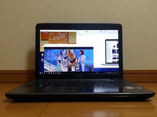 Windows10 i5 SSD搭載 EPSONノートパソコン 最強将棋ソフト付き！ USBマウスプレゼント中 (15.6型 Office2016)