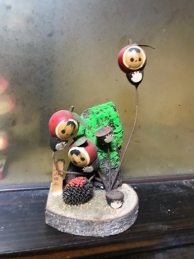 バリ島 木彫り 置物 オブジェ ちかく モノ市場半田店【131】 