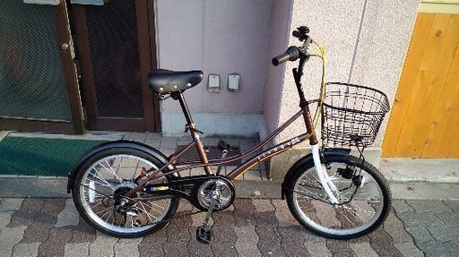 Welby[ウェルビー]rivage(リバージュ)20吋コンパクト自転車 外装