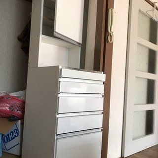 キッチン多機能収納棚