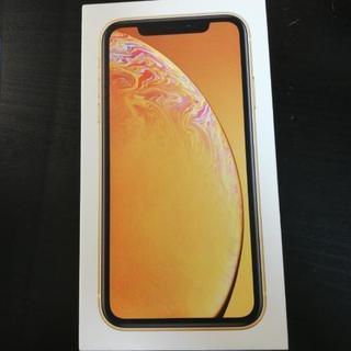 iPhoneXR64GBイエロー SIMロック解除済 未使用品